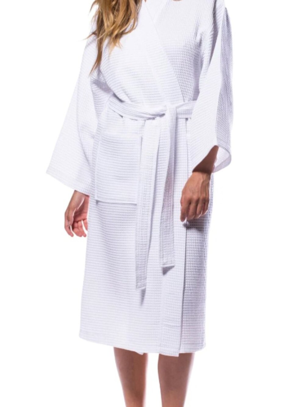 Turquaz Robes For Women Lightweight Unisex Waffle Kimono Bathrobe S/M